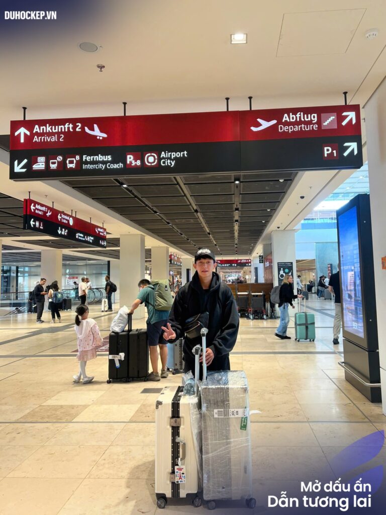 Học viên du học kép Đức Cen Academy xuất cảnh