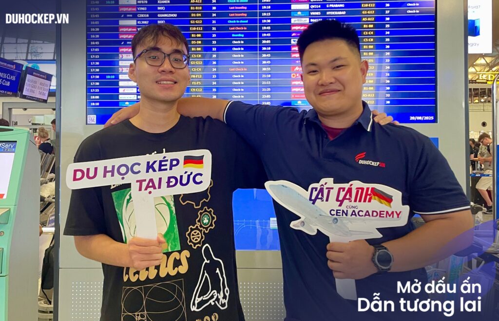 Học viên du học kép Cen Academy xuất cảnh